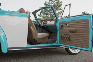 VW Bug Brown Tan Interior